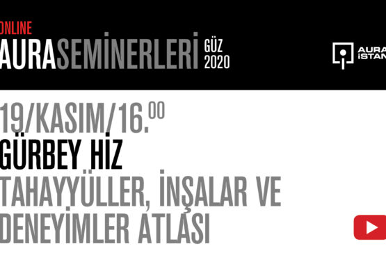 AURA Seminerleri: Gürbey Hiz “Tahayyüller, İnşalar ve Deneyimler Atlası”